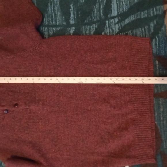 Ll Bean Classic Ragg Lambs Wool Mens Sweater Henley Knit Pullover Gradpacore Xl - Picture 8 of 10